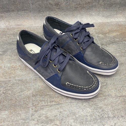 Tretorn leather trainers deck - leather,