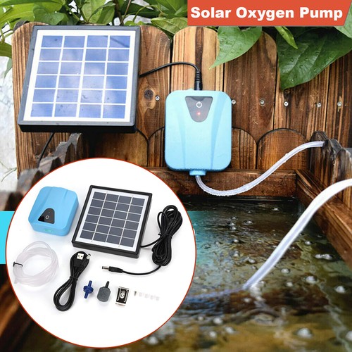 Solar pond oxygenator 4000mah - solar,
