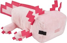 Mattel Minecraft Axolotl Plush