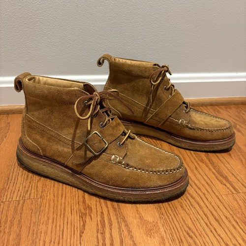 Yuketen suede leather boots - leather,