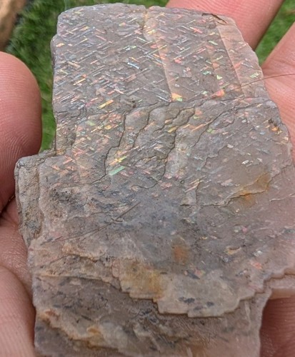 Rainbow lattice sunstone - lattice, 270ct