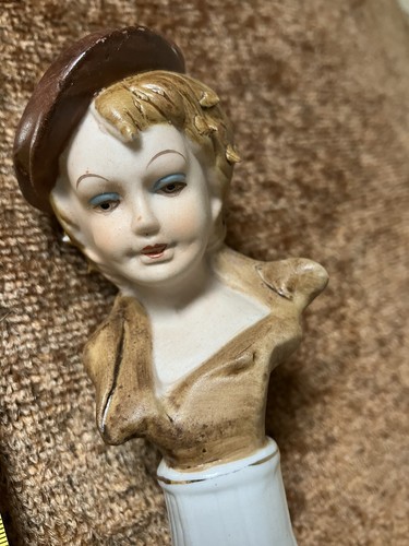 Vintage portrait bust - vintage,