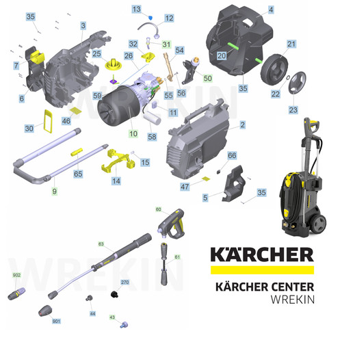Karcher spare parts - karcher, 6/13