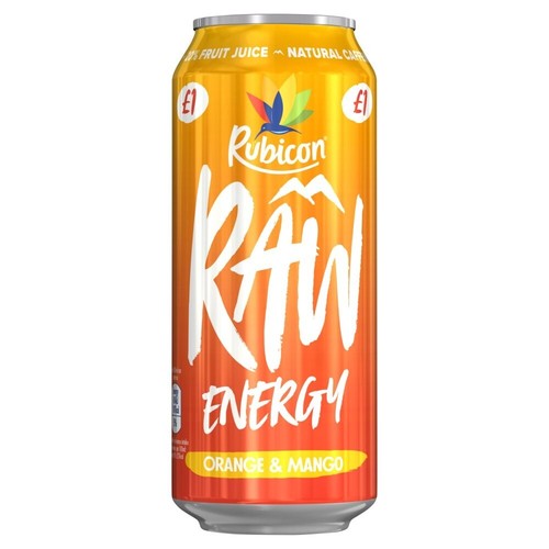 Rubicon raw energy - rubicon, orange