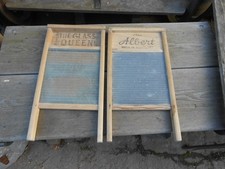 2  ANTIQUE WASHBOARDS THE