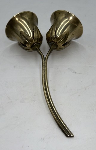 Vintage brass bell with double - vintage,