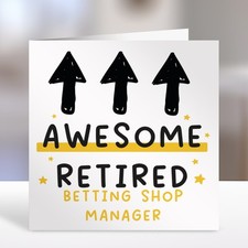 Bold AWESOME RETIRED BETTING