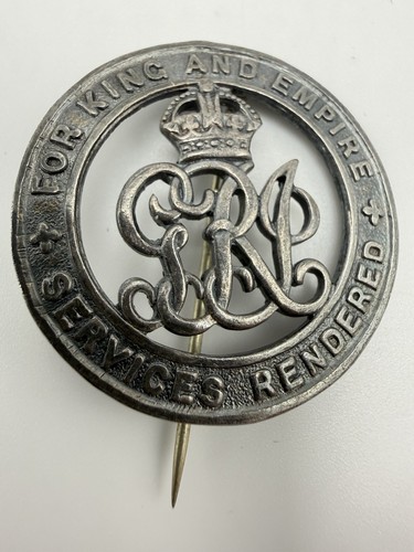 British ww1 vintage silver - british,