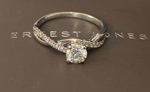 Ernest jones 18ct gold ring - ernest,