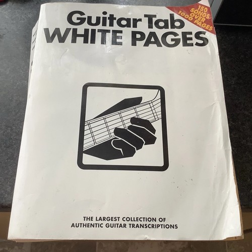 Guitar tab white pages - tab,