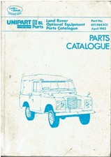 LAND ROVER S2A S3 (INCL V8) ORIG 1982 OPTIONAL EQUIPMENT FACTORY PARTS CATALOGUE