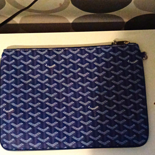 Goyard blue monogram canvas - monogram, &