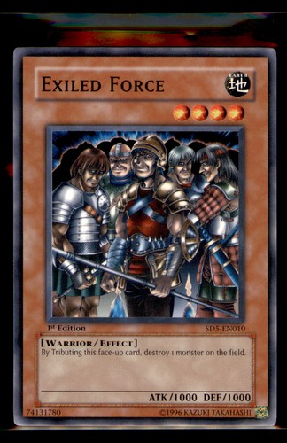 Exiled force sd5 en010 - exiled, sd5-en010