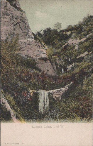 Isle wight postcard - of, lucomb