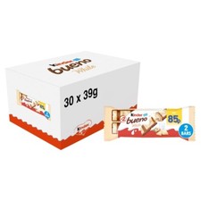 30x Kinder Bueno White 2-Bar