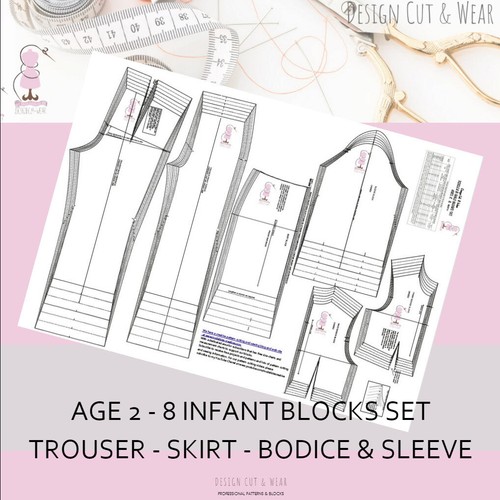Child block patterns bodice - patterns-, bodice&