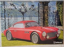 Classic Cars A3 Calendar 2016