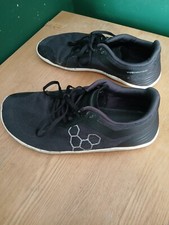 Vivobarefoot Geo Racer Knit Size 8 41 Black Womens Barefoot Shoes 