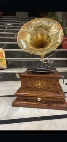 Vintage hmv gramophone fully - hmv,