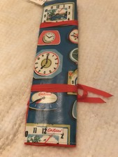CATH KIDSTON CLOCKS OILCLOTH