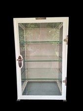 Mayer & Meltzer Antique Medical Display Cabinet. 83 X 51 X41cm. Brass Fittings .
