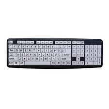 107 Keys Large Print Computer
