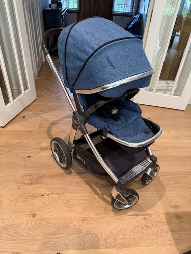 Oyster navy pushchair - oyster, with
