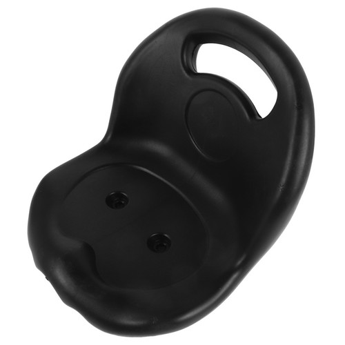 Durable black plastic - black,