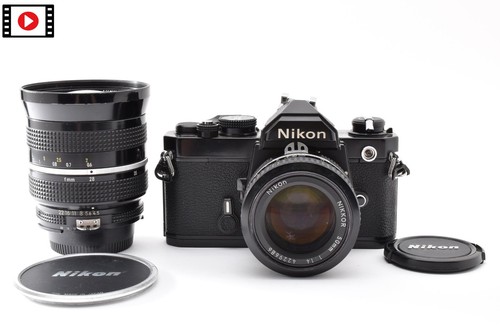 Nikon black 35mm film - nikon,