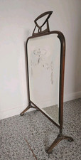 Art Nouveau Fire Guard Fire Screen With Mirror 