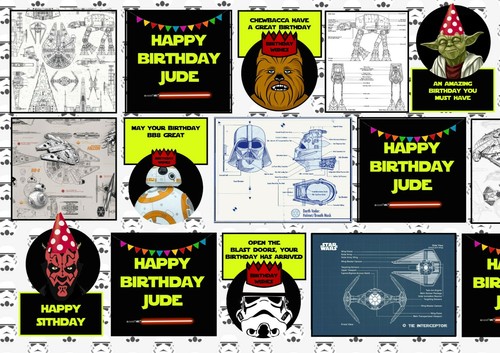Personalised star wars - personalised,