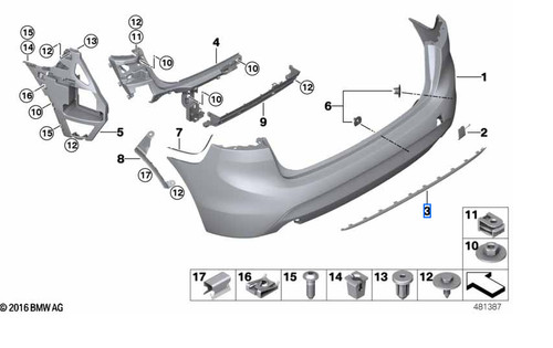 Genuine bmw f45 - sport, line