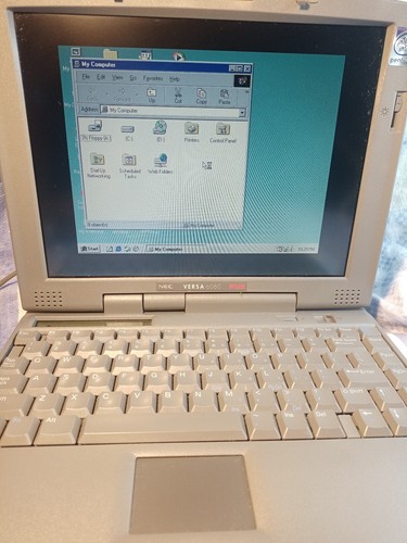 Vintage laptop nec versa - nec, 6060