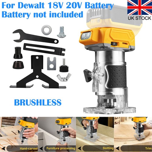 Cordless router for dewalt 18v - router,