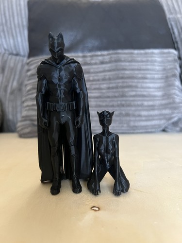 Batman and catwoman - and,