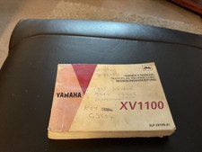 YAMAHA XV1100 Owner's Manual 1991