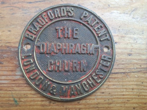 Vintage cast brass makers - cast, name
