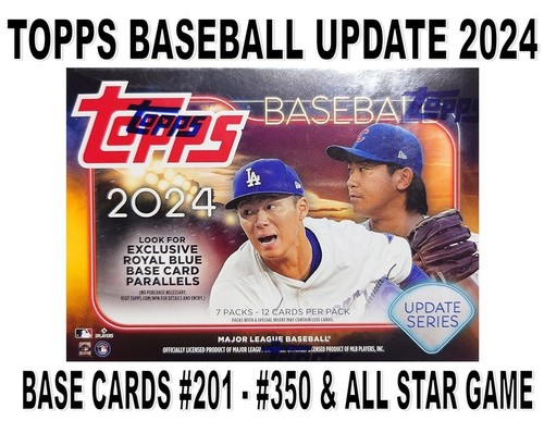 2024 topps update - topps, baseball