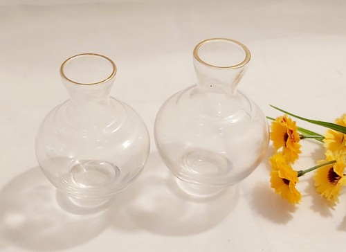 Single stem flower - small, glass