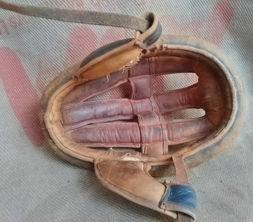 Rare antique cycling helmet - rare,