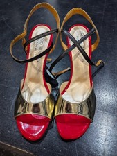 Gold tango shoes from Tango