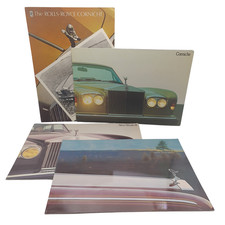 Rolls Royce Ephemera Brochures Corniche Silver Wraith II Deeper Into Shadow
