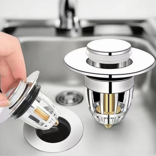 Universal pop sink drain - up,