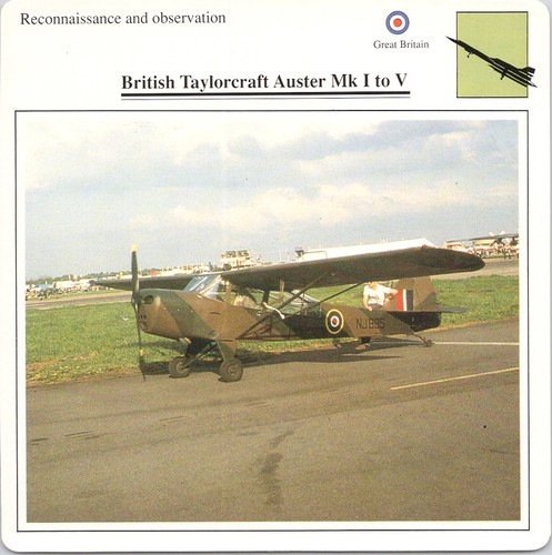 British taylorcraft auster - british, mk