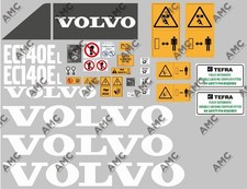 Volvo EC140 EL  Decals /
