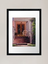 Victorian Rocking Chair Framed