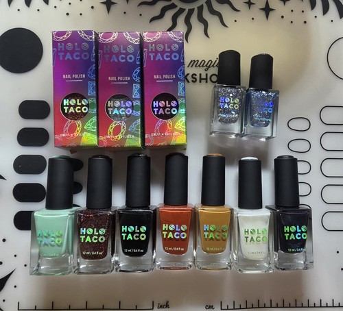 Holo taco nail polish bundle - taco,