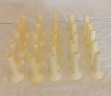 25 Empty Plastic  Cotton Reels