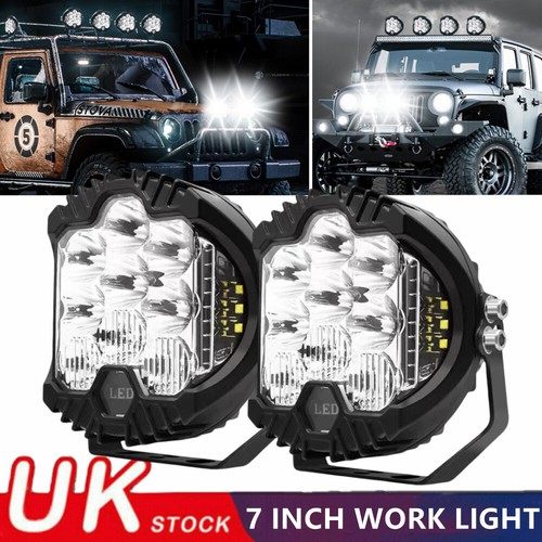 7inch led work - 2x, bar