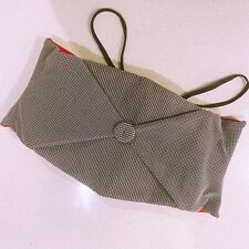 Agent Provocateur Thora Houndstooth Print Waspie - Size AP 4 / UK 12 - Used Once